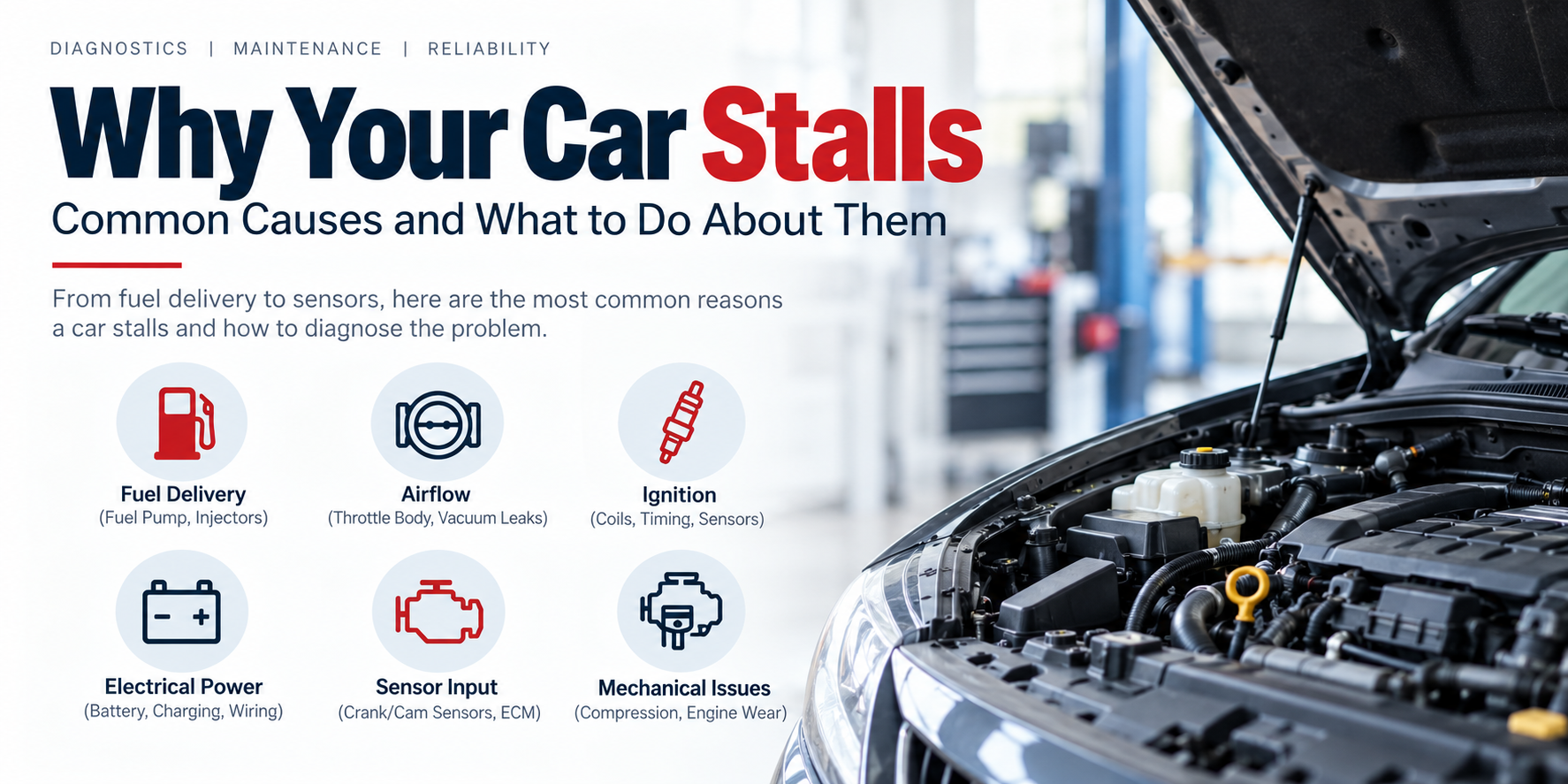 why does your car stall